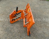Snow plow 125cm, hidraulic lifting, hidraulic angle adjustment, for Japanese compact tractors, Komondor STLHR-125 (2)